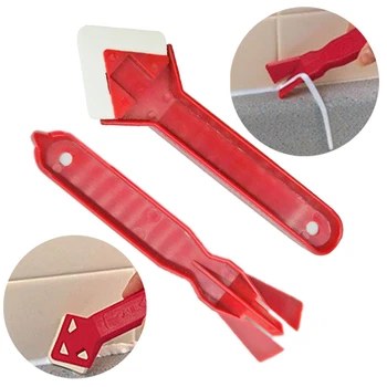 

2 Pc Set Rubber Removal Tools Scraper Utility Practical Floor Cleaner Tile Cleaner Surface Glue Scraper Tool Residual Shovel
