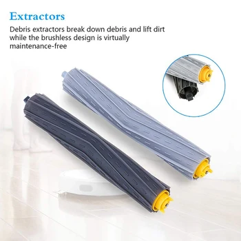 

1 Set Brushes Filters For IRobot Roomba 980,990,900,896,886,870,866,800 Vacuum