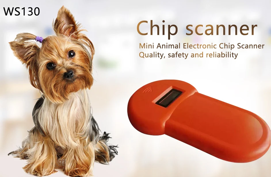 Microchip Scanner, Tag Dog Reader, Chip animal, ISO11785 _ 84, FDX, B