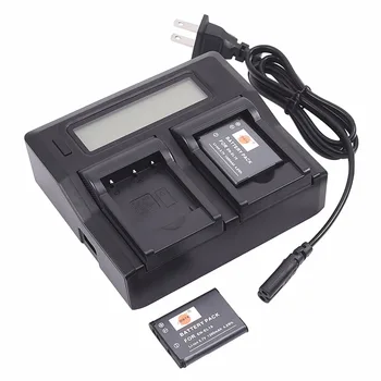 

2pcs 1300mAh 3.7V DSTE EN-EL19 ENEL19 Battery LCD Charger for Nikon S3200 S3300 S3500 S4100 S4150 S4300 S4400 S5200 S6400 S6900