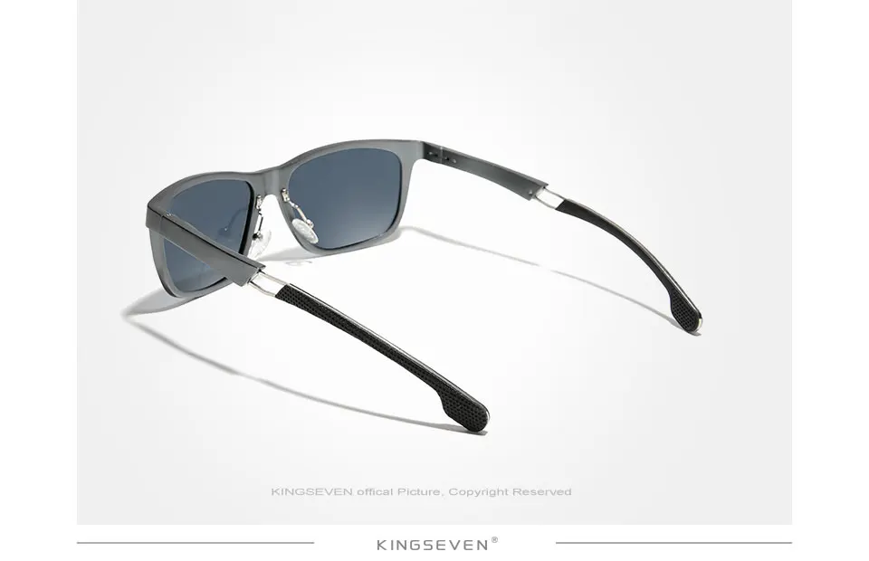KINGSEVEN,, для вождения, высокое качество, солнцезащитные очки, поляризационные, классические, брендовые, солнцезащитные очки для мужчин, Oculos De Sol Masculino