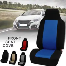 Универсальные чехлы для автомобильных сидений 1 шт. модный Индивидуальный авто чехол на сиденье автомобиля Передние чехлы для сидений автомобиля/грузовика/фургона