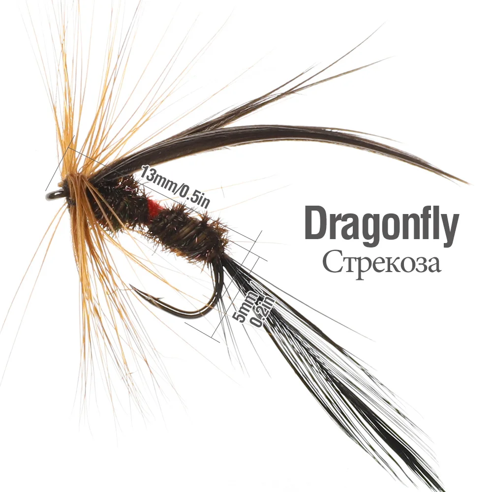 DONQL 10/20/50pcs Insects Flies Fly Fishing Lures Dragonfly Topwater Bait Dry Flies Trout Artificial Crank Hook Insects Lure DONQL 10/20/50pcs Insects Flies Fly Fishing Lures Dragonfly Topwater Bait Dry Flies Trout Artificial Crank Hook Insects Lure