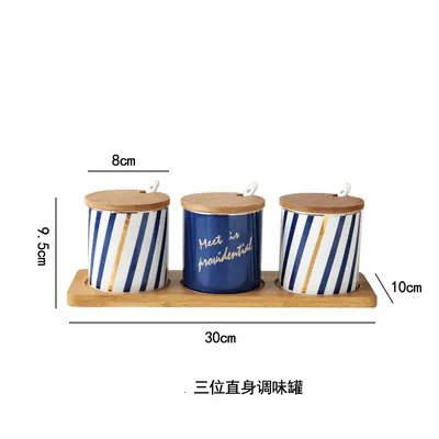 Керамическая приправа баночка соли дома кухонная приправа Инструмент Контейнер для палочек для еды стойки Бытовая керамика Подставка под палочки для еды - Цвет: 1pieces