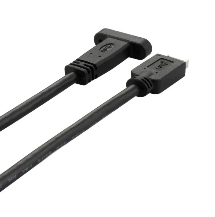 3,1 TYPE-E до TYPE-CF 0,5 м; компьютерная материнская плата кабель USB3.1 TYPE-E до TYPE-CF передний дефлектор кабель 10 Гбит/с Высокая Скорость 0,5 м;