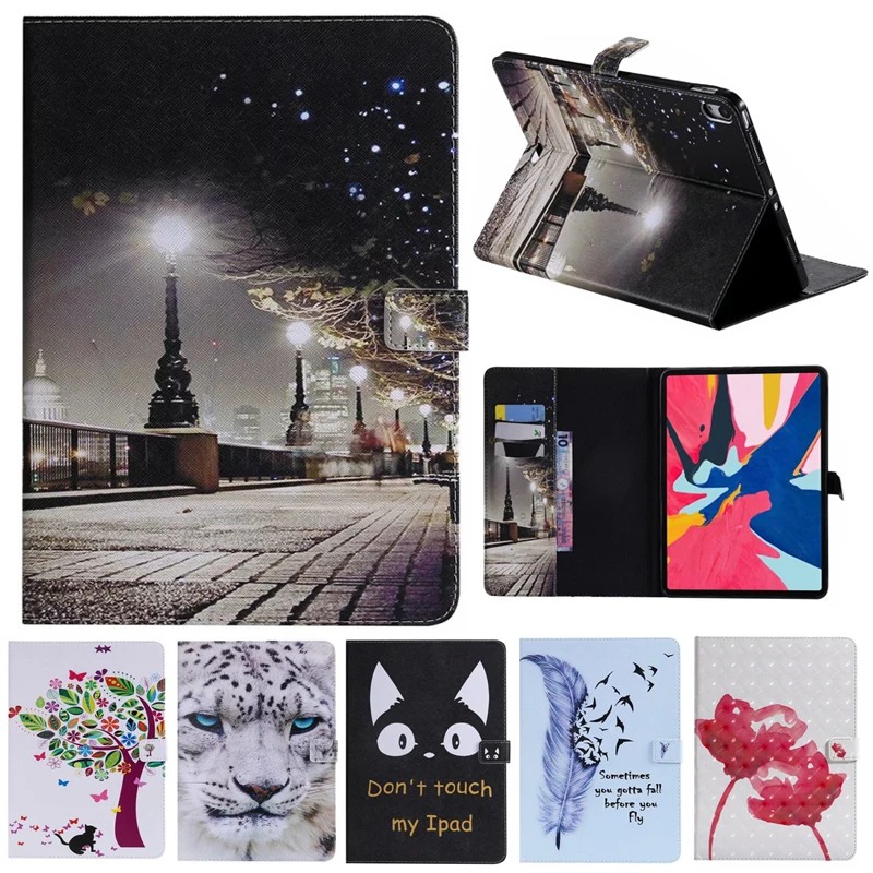 

Case For iPad Pro 12.9 2018 case Smart leather Cartoon card slot tablets case For New iPad Pro 12.9 inch 2018 Cover kimTHmall