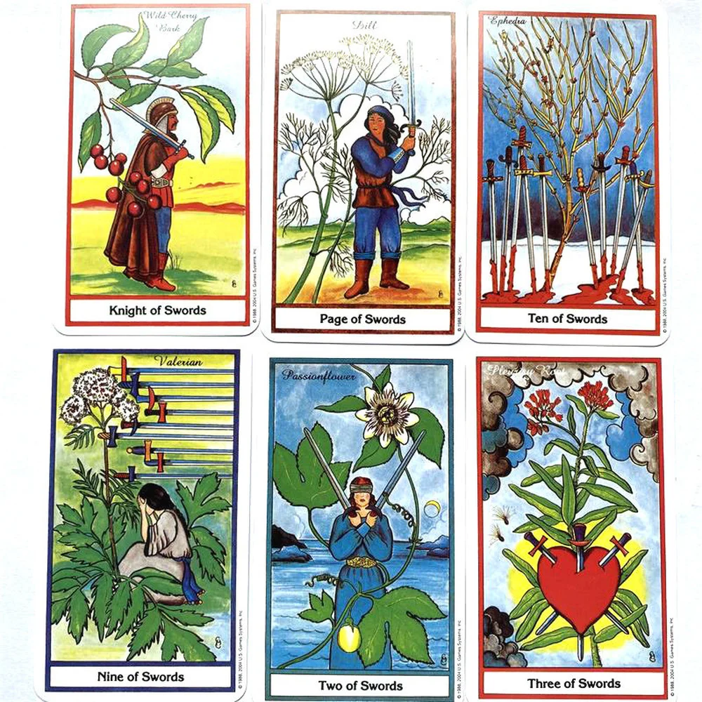 E-HONER Full English Arcanum Tarot 78 Carte Deck Oracle Playing Card Party Board Game
