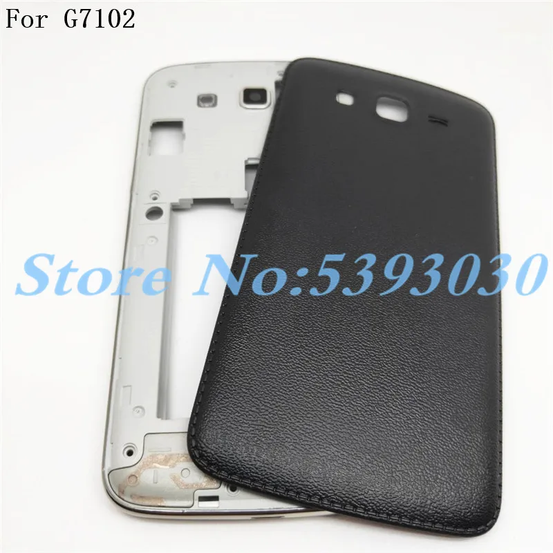 Новый корпус для Samsung Galaxy Grand 2 II G7102 G7106 G7100 задняя крышка аккумулятора + средняя