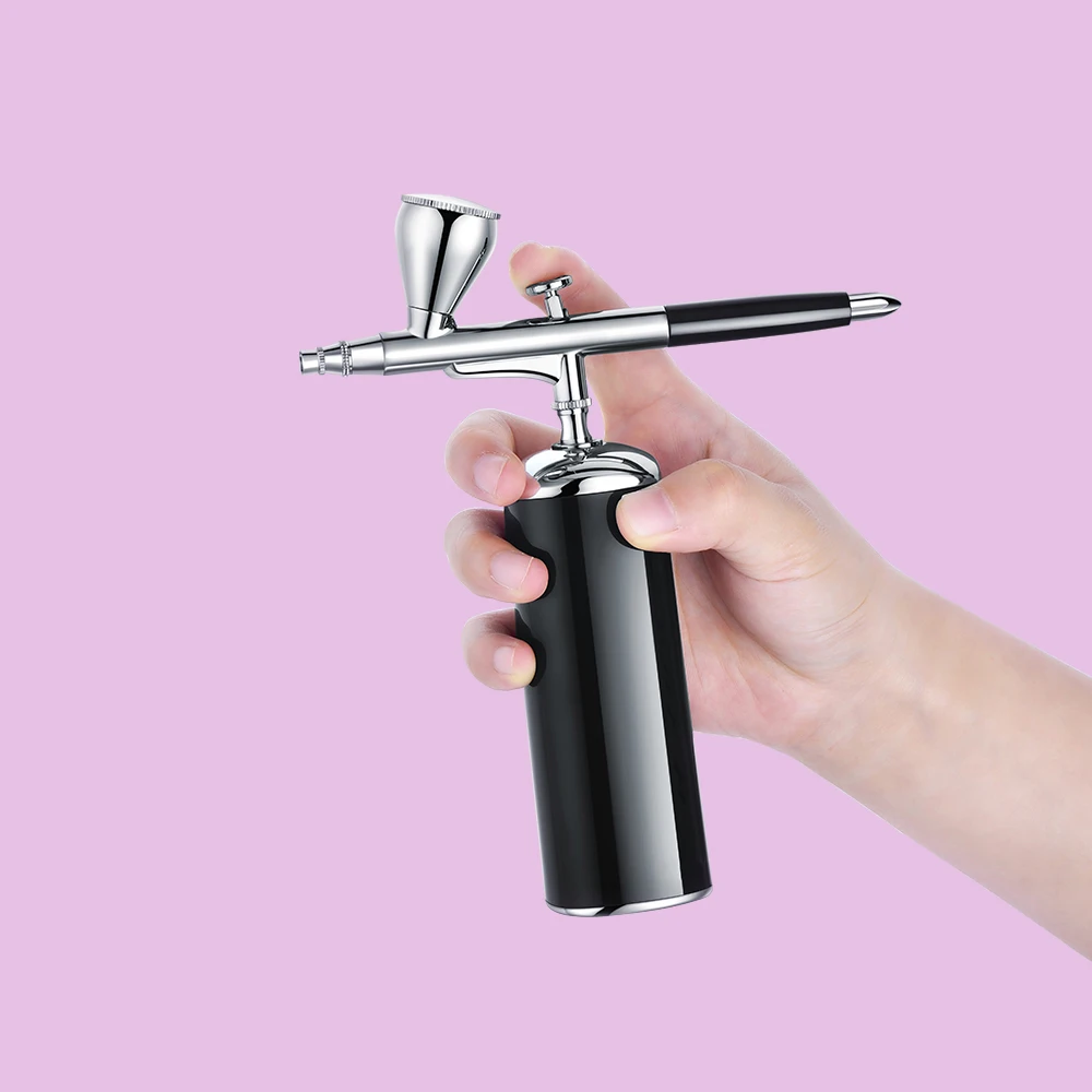 

27psi pressure noiseless portable hand held cordless airbrush kit