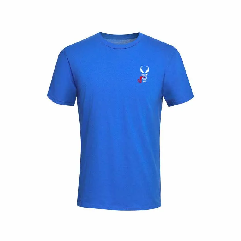 Multiple colors 100% cotton short sleeve  Men T-shirt White venom casual men tshirt Tops Tees T shirt