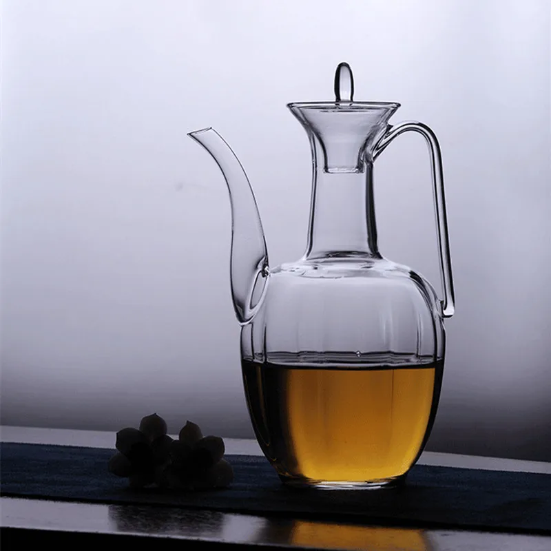 Термостойкое стекло ручной работы имитация династии песни Чайник заварочный чайник Dou чай суп бутылка Baiju «наложница императора» wi