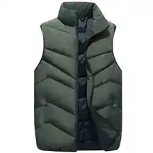 Новое поступление, брендовая мужская куртка без рукавов, зимний ультралегкий жилет на белом утином пуху, мужской тонкий жилет, M-4XL, F196