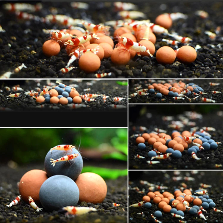 Tourmaline Balls for Betta Fish Tank Accessories Shrimp Mineral Freshwater Aquarium Tank Mineral Supplement Substrate