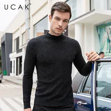 ^^Best Offers UCAK Brand Pure Merino Wool Sweater Men O-Neck Pullover Men Autumn Winter Warm Casual Striped Pull Homme Cashmere Sweaters U3096 ^^Best Offers UCAK Brand Pure Merino Wool Sweater Men O-Neck Pullover Men Autumn Winter Warm Casual Striped Pull Homme Cashmere Sweaters U3096