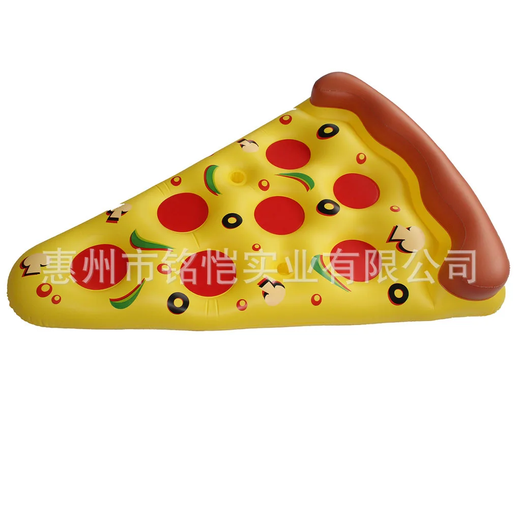 

9 Fold 2017 New Style Inflatable Aquatic Toy Inflatable Pizza Floating Row Pineapple-shaped Floating Mat