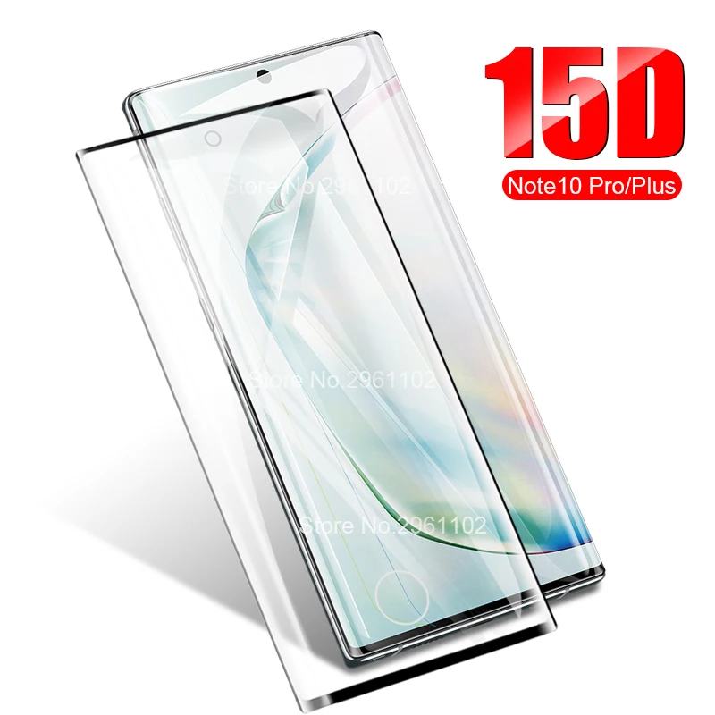 

protective glass for samsung galaxy note 10 plus case on for galaxy s10 plus cover shell note10plus s 10 10e tremp glasses film
