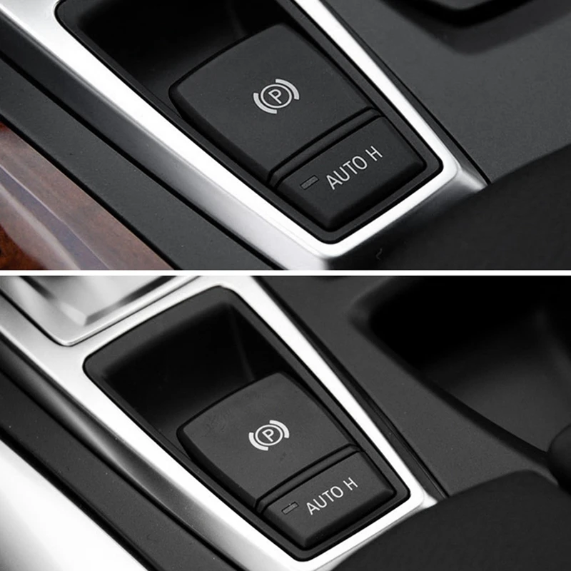 Copertura Pulsante Freno A Mano P In Plastica Nera Per BMW X5 E70 (2006-2013) E X6 E71 (2008-2014) – Ricambio Original-Style, Facile Da Montare