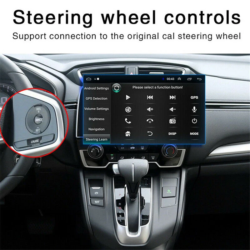 Новинка 10,1 дюймов 2 Din Android 8,1 автомобильный Радио gps wifi плеер для Toyota Corolla