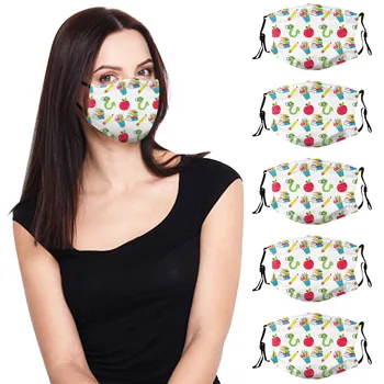 

mask for face women 3D Design Face Decoration mascaras Dust-proof Belt Adjustable Elastic Band Unisex mask reusable mascarilas