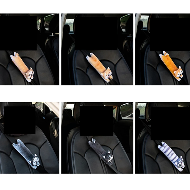 

Car Seat Belt Protective Cover Cartoon Car Seat Belt Shoulder Pads Seat Belt Protective Cover Accessories Interior