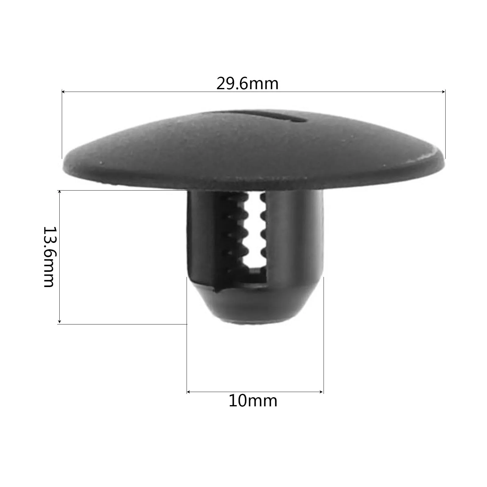 Car Striped Carpet Strap Clip Clamp Plastic Fasteners Fixed Rivets 30Pcs For Peugeot 408 307 206 Citroen C5 C2 auto fasteners auto accessories plastic rivets