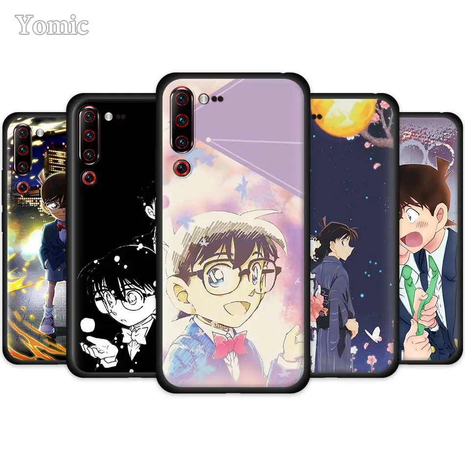 

Detective Conan Silicone Cases for Lenovo Z6 Pro 5G Lite Youth Black Cover Z6Pro Z6Lite Z6Youth Coque Shell
