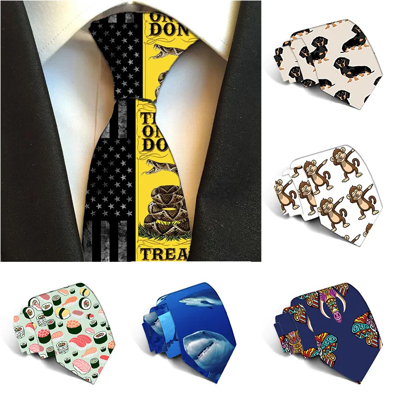 Дизайн модный галстук из полиэстера для мужчин 8 см повседневные креативные Галстуки вечерние облегающие Женские Corbatas Hombre Cravat 8S-LD52