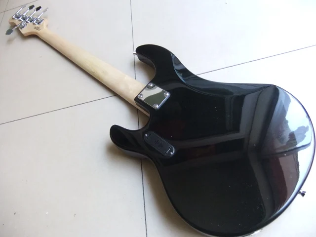 5 струн бас Musicman электрический бас цельные звукосниматели высокое качество в красный взрыв 110405