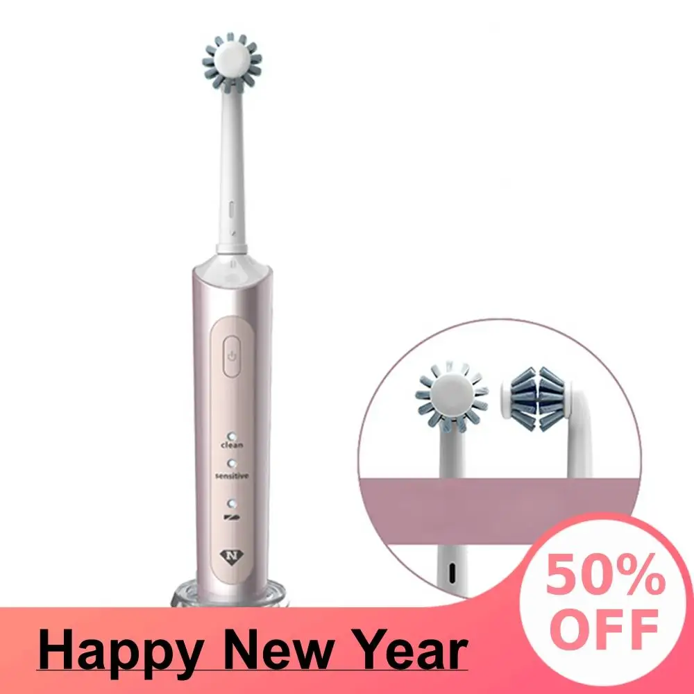 HIAISB Wireless Charging Rotating Electric Toothbrush Cover 360 Smart Teeth Brush Adults Electric Toothbrushes HIAISB Wireless Charging Rotating Electric Toothbrush Cover 360 Smart Teeth Brush Adults Electric Toothbrushes