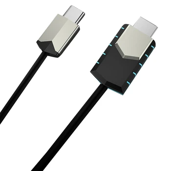 

Type-C to HDMI 4K 30HZ Conversion Cable Suitable for iPad Pro, Xps13, Pixelbook, Chromebook, Surface Pro
