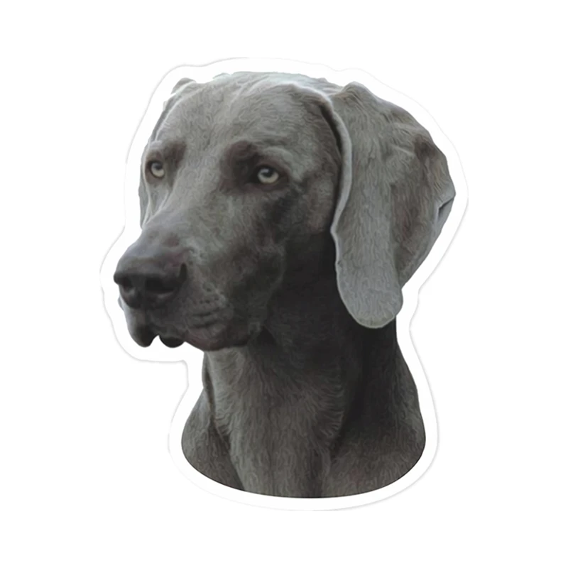 

S41157# Various Sizes Self-adhesive Decal Weimaraner Car Sticker Waterproof Auto Decors on Bumper Rear Window choose size