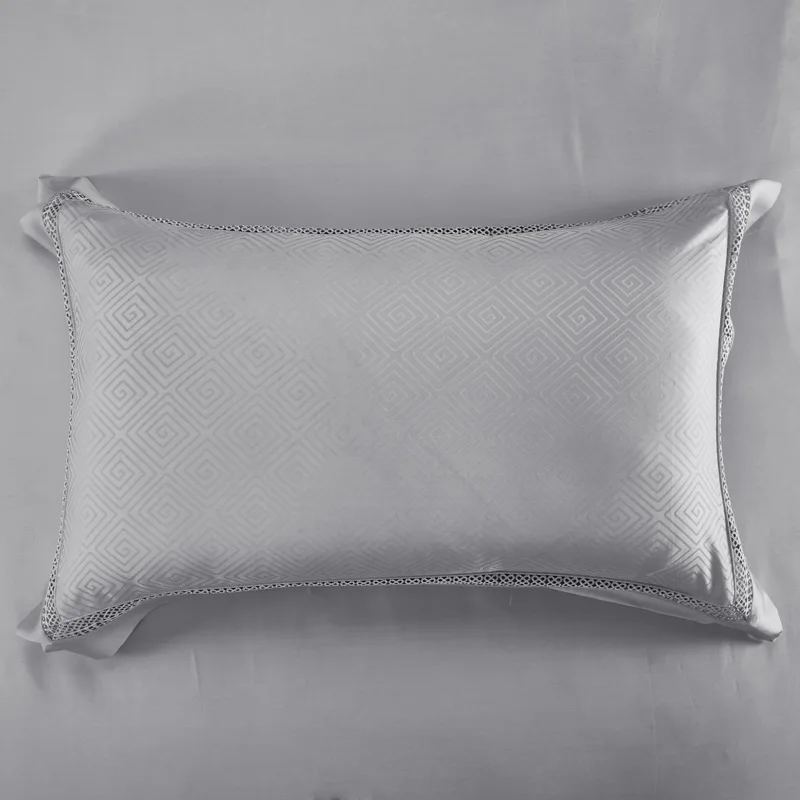 Egyptian Cotton Vintage Jacquard Duvet Cover Bed Sheet Bedding Set