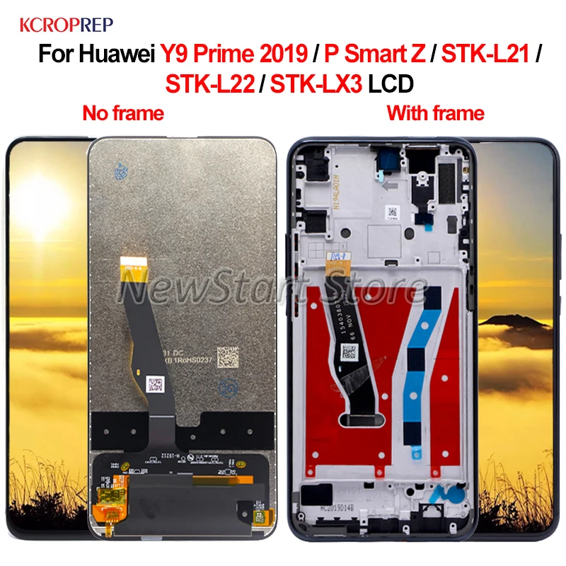 

For Huawei Y9 Prime 2019 LCD For Huawei P Smart Z STK-L21 STK-L22 STK-LX3 lcd Display Touch Screen Digitizer Assembly 100%Tested