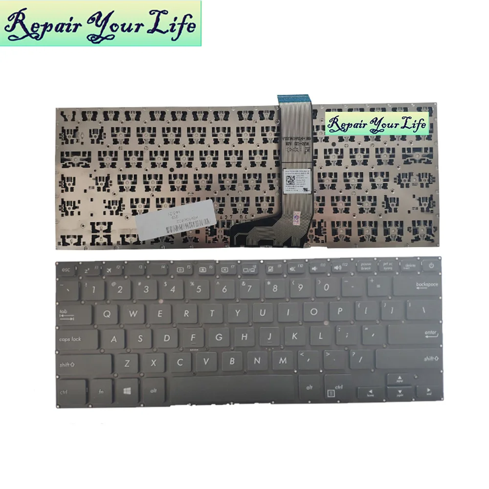 Клавиатура для ноутбука ASUS X405 US English 0KNB0-F120US00 AEXKDU000 9Z.NDASQ.201 NSK-WJ201 аксессуары