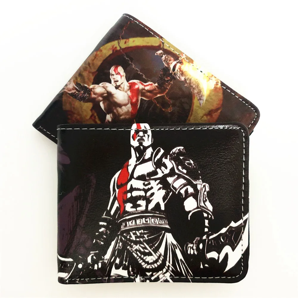 God of War GOW мужской кошелек Черная пантера портмоне унисекс кошельки ID/кредитный