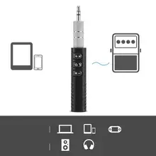 Bluetooth гарнитура для авто 3,5 мм разъем Aux Bluetooth беспроводной музыкальный MP3 аудио адаптер Наушники приемник
