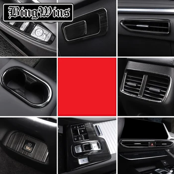 

Car style For 2020 Hyundai Sonata Interior stainless steel shift frame gear conversion window lift air outlet decoration patch
