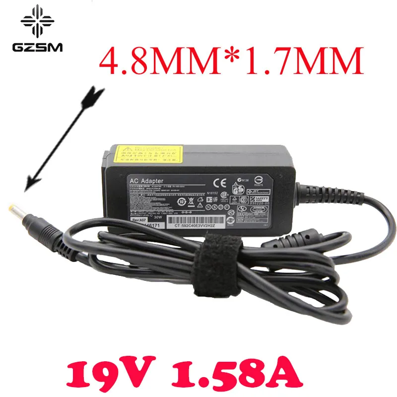 19V 1.58A обеспечение резервного питания для ноутбука для hp Compaq Mini 110 110C 210 700 730 110c-1000 1000 1100 110-1000 1130 см 1132TU ноутбук адаптер переменного тока