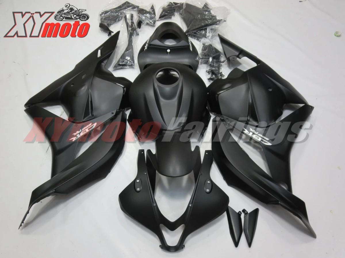 Мотоцикл обтекатели комплект для Honda CBR600RR F5 2009-2012 впрыска ABS пластик обтекатель CBR 600 RR 09 10 12 матовый черный кузов