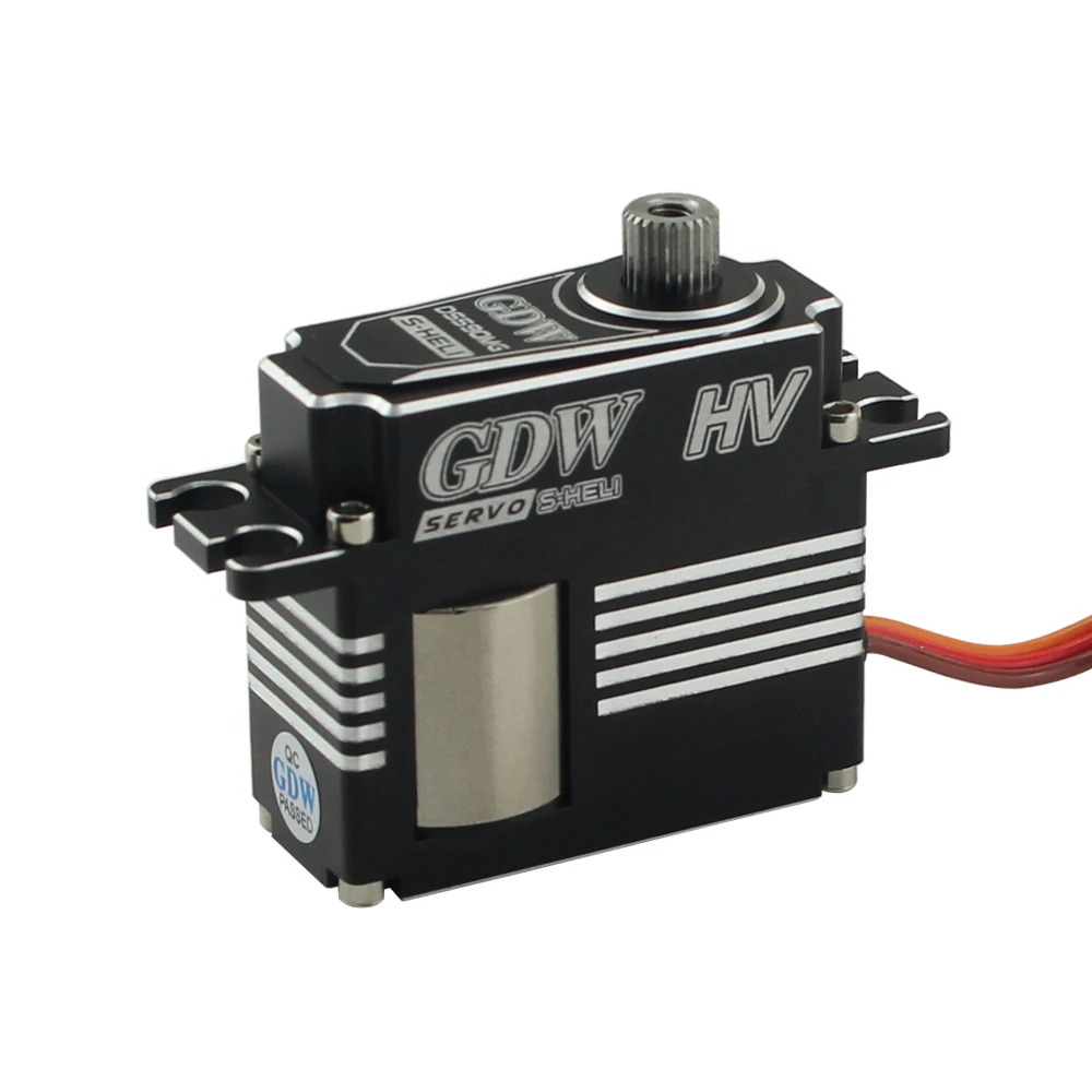 GDW DS590MG вертолет Swashplate средняя узкая частота все металлические высокого напряжения HV цифровой рулевой механизм 450-500 замок хвост