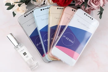 

100pcs Transparent 360 Degree Full Body TPU Phone Case for iPhone 6 6s Plus 7 8 11 Pro Max Clear Double Side Mobile Cover