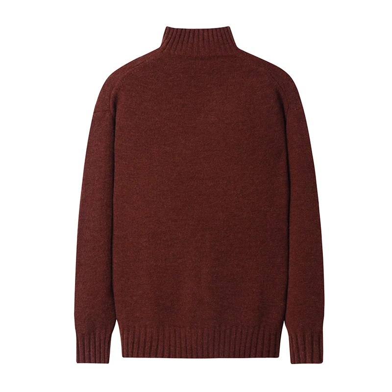 GustOmerD 2019 New Winter Men Sweater Casual Thick Warm Pullovers Men Solid Slim Fit Turtleneck Sweater Men Fashion Soft Clothes