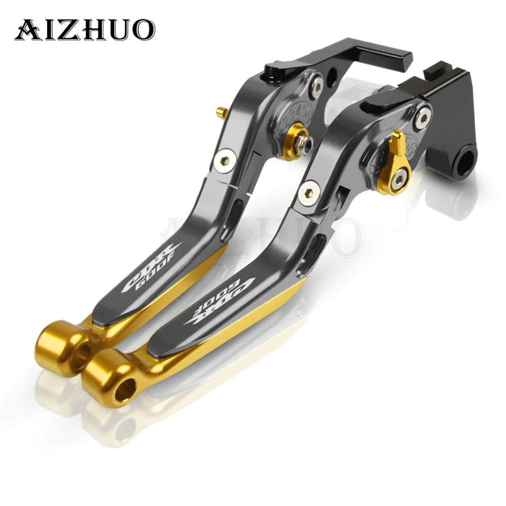 Рычаг сцепления для honda CBR600 F CBR600F CBR 600 F CBR 600F 1991-2007 2006 2005 мотоцикл Регулируемые сцепные рычаги - Цвет: Q