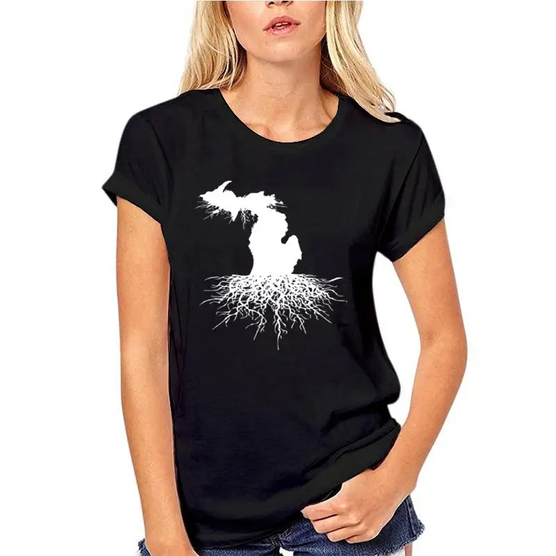

Custom State Of Rooted Vector Roots Silhouette t shirt uomo gents retro t shirt big size s~5xL tee tops