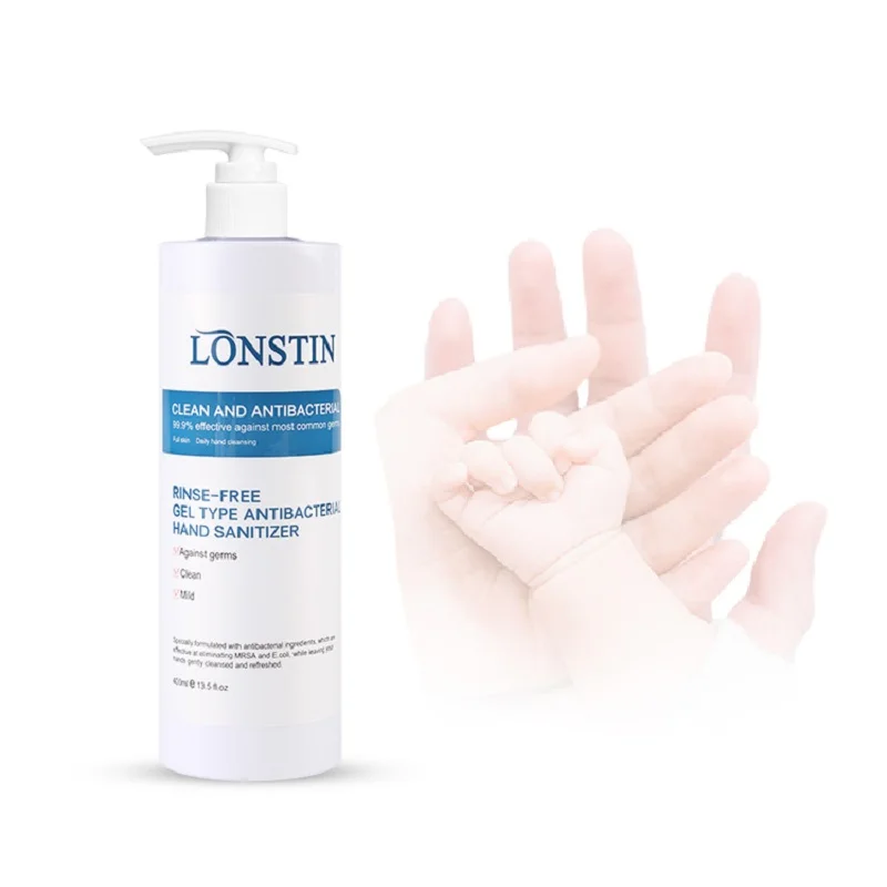 

Hand Sanitizer Gel Anti-Bacteria Moisturizing Liquid Disposable No Clean Waterless Antibacterial Hand Gel 400ml