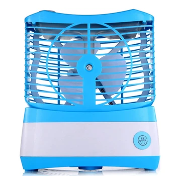 

Humidifying Fan Spray Cooling Usb Desktop Small Air Conditioning Fan(Blue)