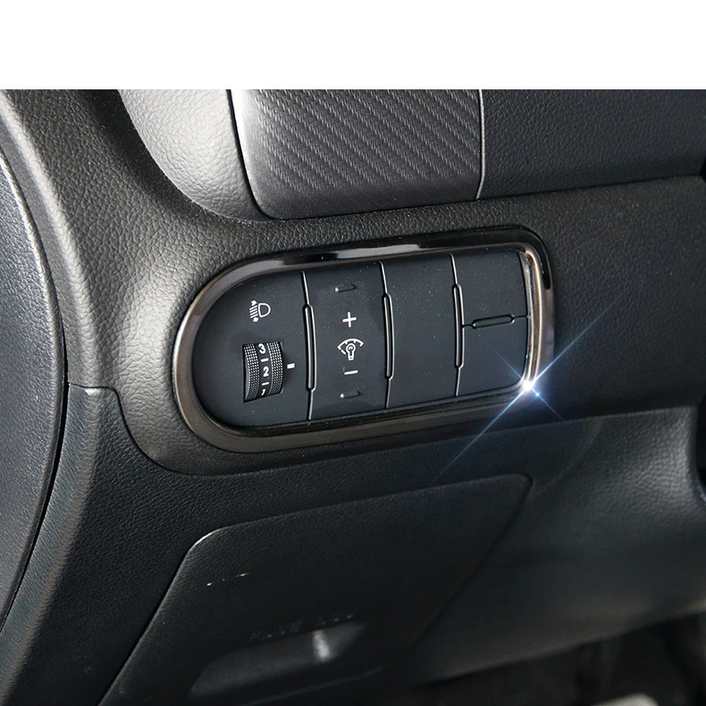 Lsrtw2017 рамка переключателя автомобильной фары для Kia K3 Cerato 2012 2013 2014 2015 2016 2017 2018