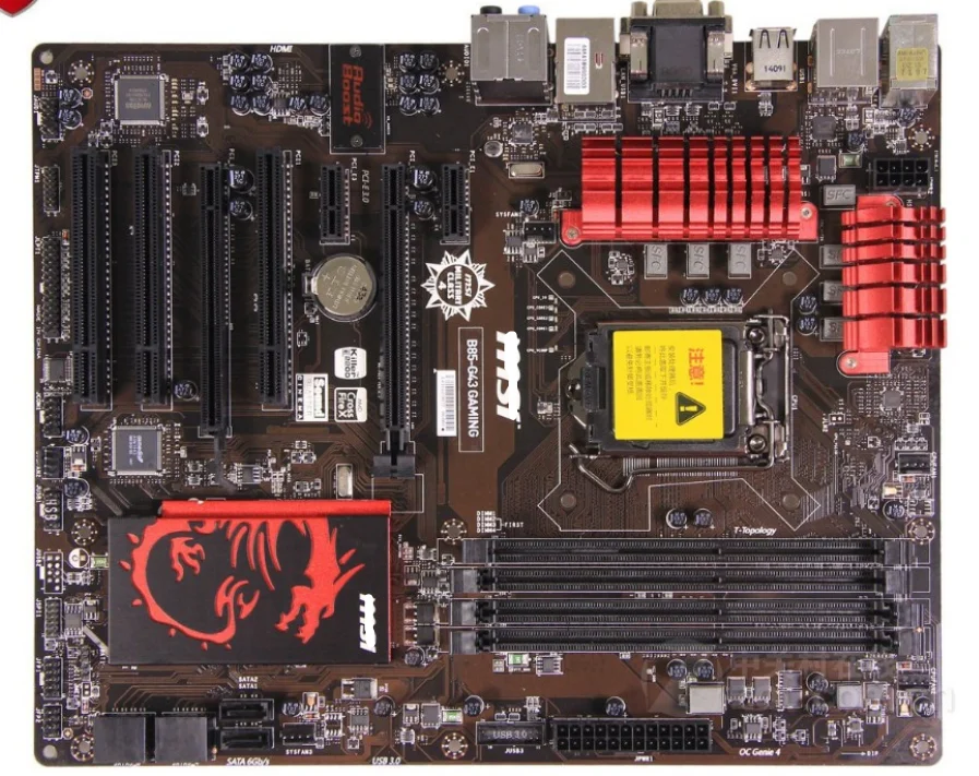 Pirkti MSI B85-G43 GAMING Intel B85 ATX DDR3 LGA1150 2 X PCI-E X16 - Foto 6