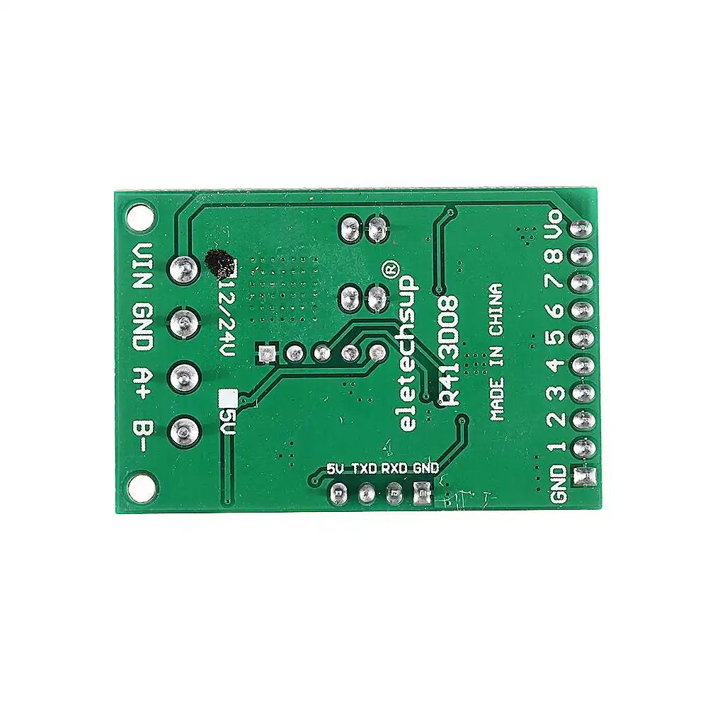 Клайт 6-24 В 8CH RS485 модуль Modbus RTU Протокол по команде Многофункциональный релейный переключатель ПЛК плата управления