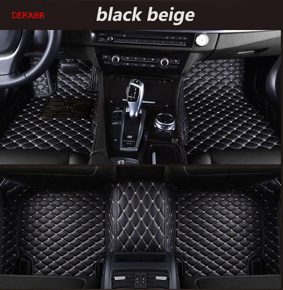 

Dekanr car floor mats for Lexus All Models ES IS LS RX NX GX GTH GS LX car styling car accessories Custom foot Pads Car carpet
